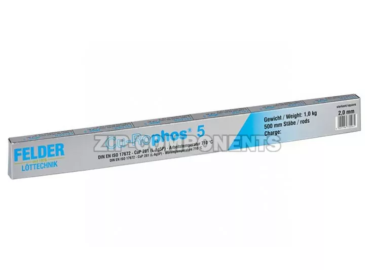 Припой Felder CU-Rophos 5% (пруток)