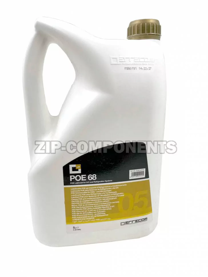 Масло POE 68 5л Errecom OL6016.P.P2