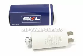 Конденсатор пусковой 12 мкФ, 450V, с креплением винт SKL
